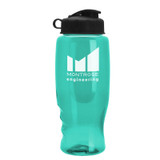 Translucent Promotional Sports Bottle w/ Flip Lid - 27 oz. - view 10