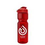 Translucent Custom Water Bottle w/ Flip Lid - 28 oz. - view 7