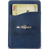 LEEMAN NYC Tuscany Custom Cell Phone Wallet w/ Ring Phone Stand