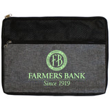 Double Zipper Custom Accessory Bag - 10