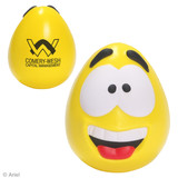 Slow-Release Squishy Custom Stress Balls - Happy - view 5