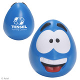 Slow-Release Squishy Custom Stress Balls - Happy - view 2