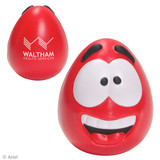 Slow-Release Squishy Custom Stress Balls - Happy - view 3