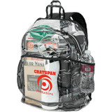 Clear PVC Promotional Backpack - 13