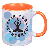 Two-Tone Ceramic Custom Coffee Mug - 11 oz. - view 3