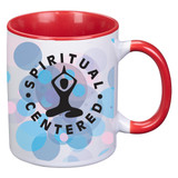 Two-Tone Ceramic Custom Coffee Mug - 11 oz. - view 6