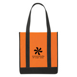 Non-Woven Two-Tone Custom Tote Bag - 12