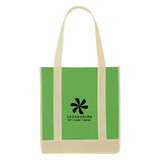 Non-Woven Two-Tone Custom Tote Bag - 12