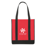 Non-Woven Two-Tone Custom Tote Bag - 12