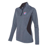 Adidas® A280 Lightweight Custom 1/4-Zip Pullover - Women's - view 3