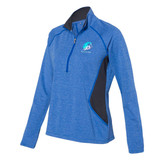 Adidas® A280 Lightweight Custom 1/4-Zip Pullover - Women's - view 4