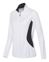 Adidas® A280 Lightweight Custom 1/4-Zip Pullover - Women's - view 7