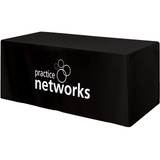 4-Sided Fitted Custom Table Cover - 6 ft. - view 2