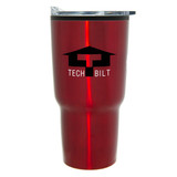 Stainless Steel Tapered Custom Tumbler w/ Plastic Liner - 30 oz. - view 3