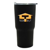 Stainless Steel Tapered Custom Tumbler w/ Plastic Liner - 30 oz. - view 6