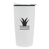 Stainless Steel Custom Tumbler w/ Plastic Liner - 20 oz. - view 1