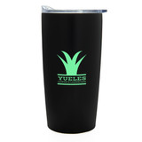 Stainless Steel Custom Tumbler w/ Plastic Liner - 20 oz. - view 2