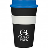 Silicone Band Grip Custom Tumbler - 16 oz - view 4