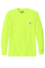 Carhartt® Workwear Pocket Custom Long Sleeve T-Shirt - view 5