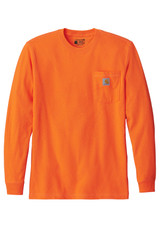 Carhartt® Workwear Pocket Custom Long Sleeve T-Shirt - view 6