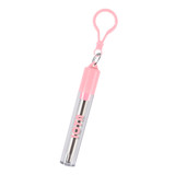 Stainless Steel Collapsible Custom Straw w/ Travel Keychain Case - view 6