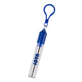 Stainless Steel Collapsible Custom Straw w/ Travel Keychain Case - view 3
