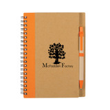 Recycled Custom Spiral Notebook w/ Matching Pen - view 5