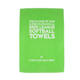 Terry Velour Custom Sport Towel - 16" x 25"