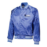Augusta Sportswear Satin Custom Baseball Jacket w/ Striped Trim - view 3