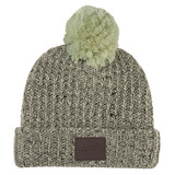 Two-Tone Pom Custom Beanie w/ Cuff - view 2