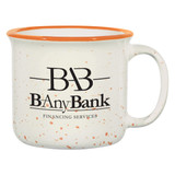 Retro Speckled Promotional Campfire Mug - 15 oz. - view 2