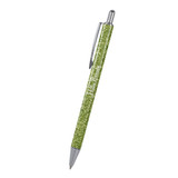 Glitter Metal Plunger Promotional Pen - view 2