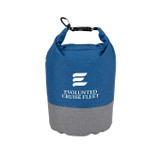Two-Tone Heather Waterproof Custom Dry Bag - 5L - view 2