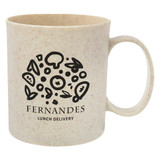Colored Harvest Straw Custom Coffee Mug - 12 oz. - view 5