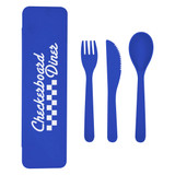 3 Piece Harvest Custom Utensil Set - view 2