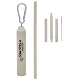 Buildable Reusable Custom Straw w/ Carabiner Case - view 5