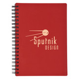 Rubberized Spiral Bound Custom Notebook - 5