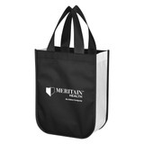 Laminated Non-Woven Custom Tote Bag - 9.25