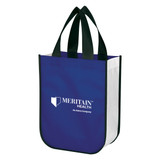 Laminated Non-Woven Custom Tote Bag - 9.25