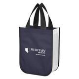 Laminated Non-Woven Custom Tote Bag - 9.25