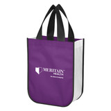 Laminated Non-Woven Custom Tote Bag - 9.25