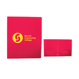 Dual Pocket Presentation Custom Folder w/ Card Slots - view 3