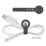 Adjustable Silicone Tie Cord Organizer