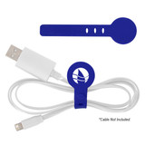 Adjustable Silicone Tie Cord Organizer - view 3