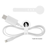 Adjustable Silicone Tie Cord Organizer - view 6