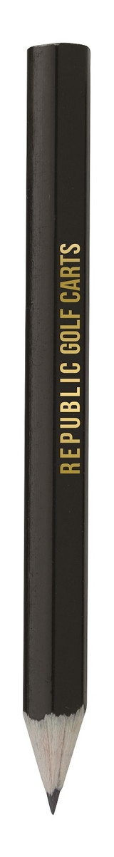 Hex Wooden Promotional Golf Pencil