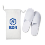 Travel Promotional Slippers w/ Pouch - view 1