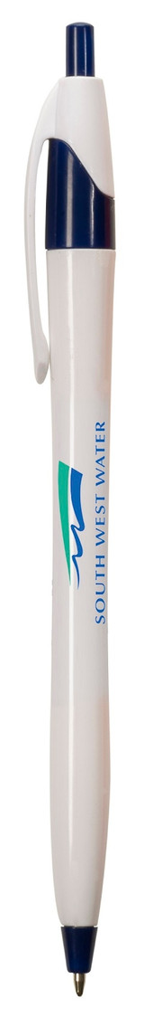 White Javelin Custom Pen - view 1