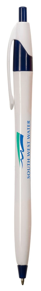 White Javelin Custom Pen - view 1