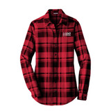 Port Authority® Plaid Flannel Custom Tunic - Women's - view 1